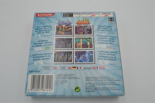 Castevania Double Pack - EUR - I æske - GameBoy Advance spil (B Grade) (Genbrug)